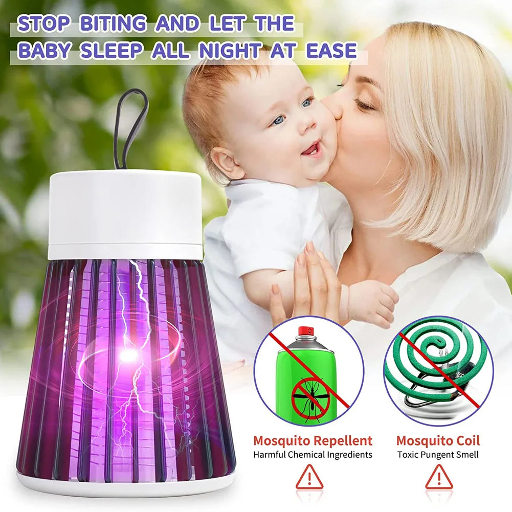 USB Electric Shock Mosquito Killer Lamp-1