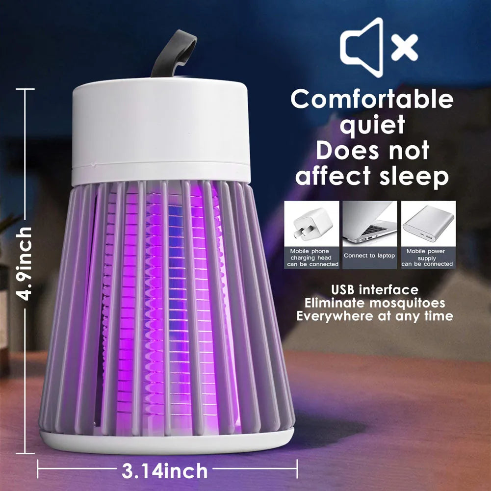 USB Electric Shock Mosquito Killer Lamp-4