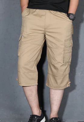Cropped Trousers for Men's Workwear