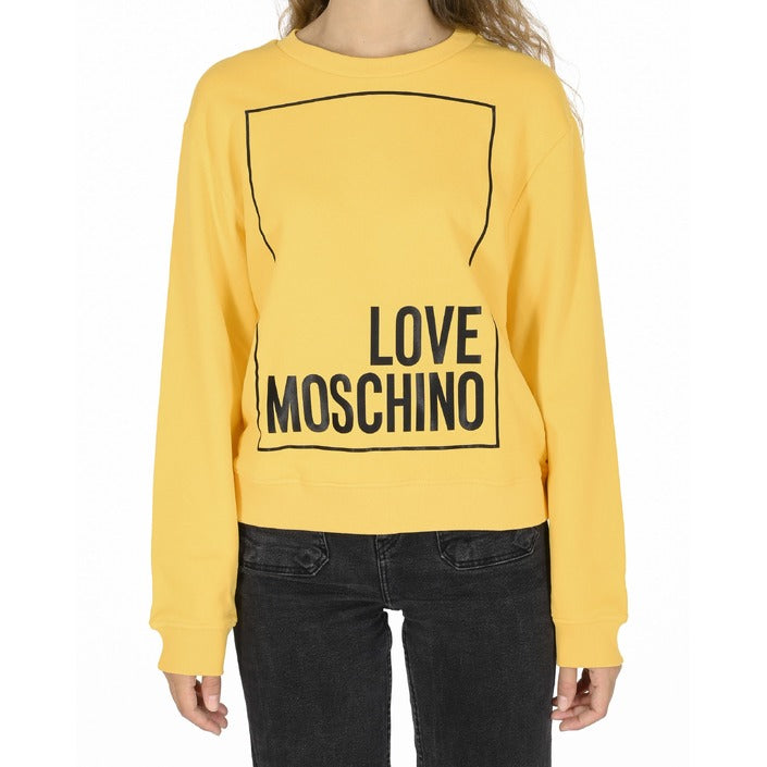 Love Moschino - Love Moschino Womens Sweatshirt W 6 306 47 M 4055 I60 YELLOW