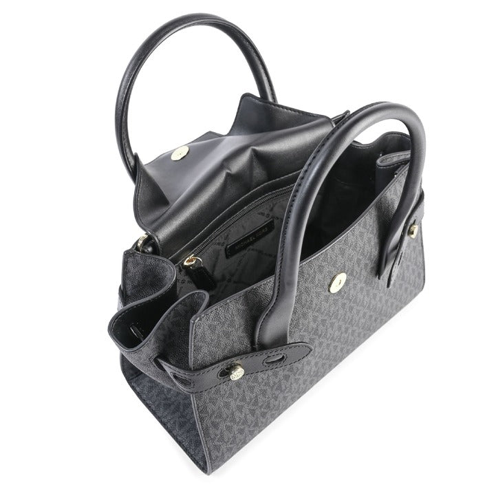 Michael Kors - Michael Kors Medium Flap Handbag 35S2GNMS5B Black Multi
