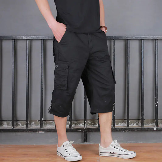 Cropped Trousers for Men's Workwear