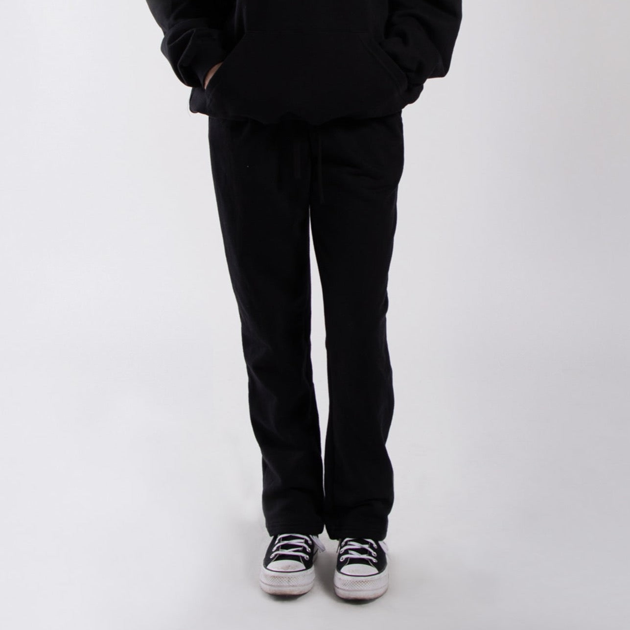 1008MW - Unisex Midweight Straight Leg Sweatpants-1