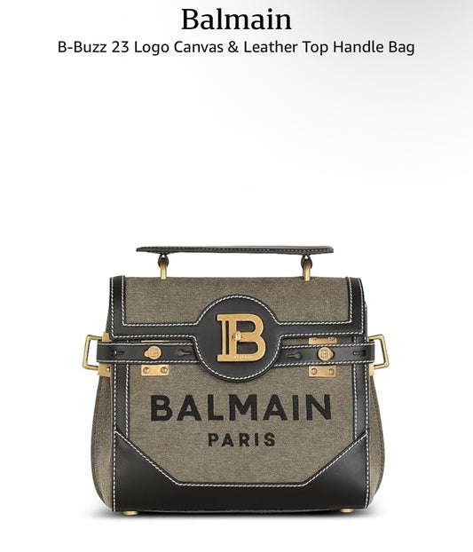Balmain Top Handle Bag