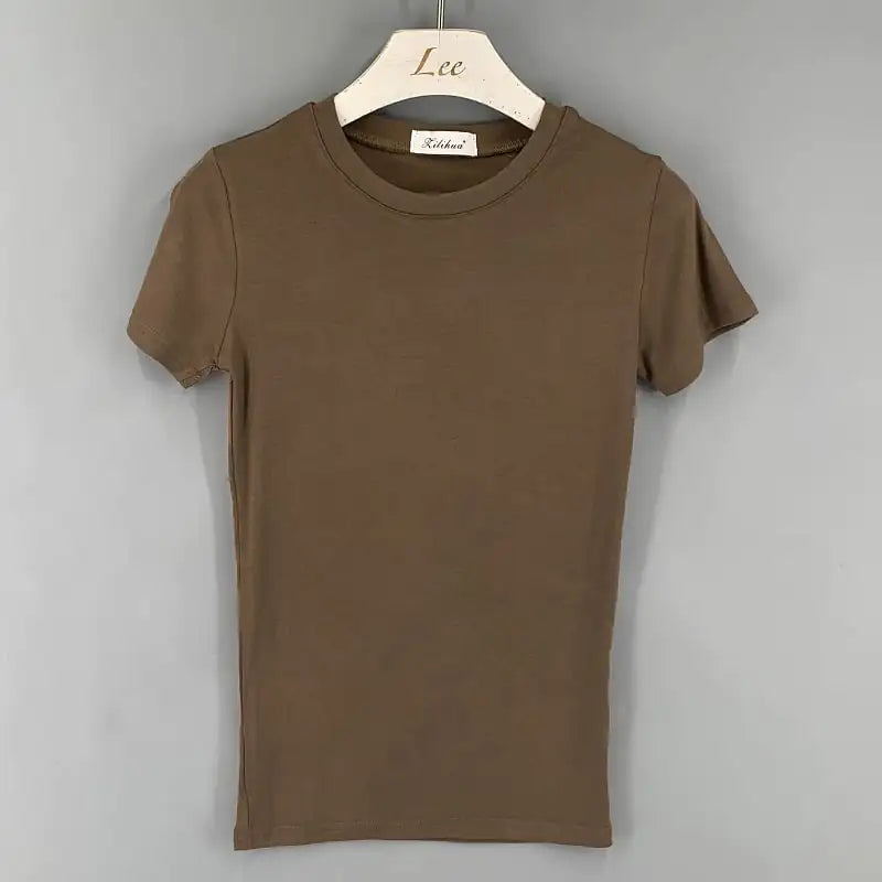 Comfortable Stretch Women's Sexy Skinny T-Shirt