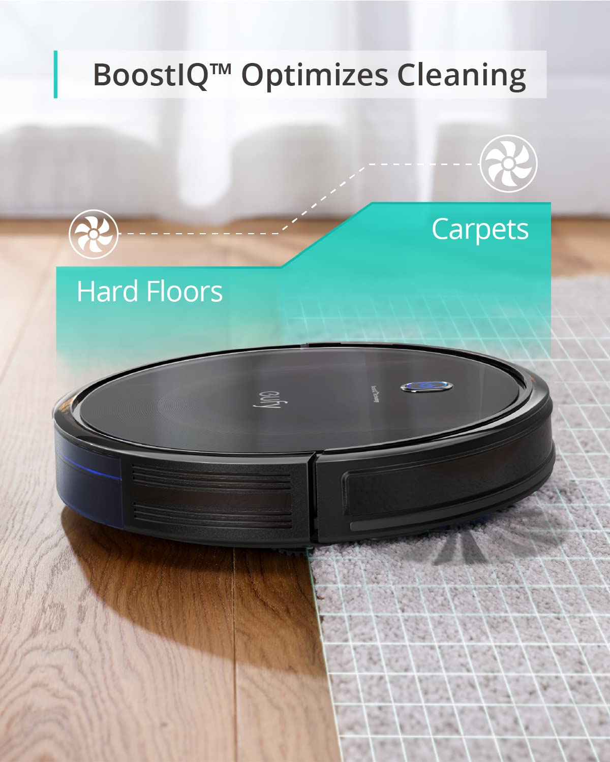 eufy Robot Vacuum Omni C20, Robot Vacuum and Mop Combo, Self Emptying, Auto Mop Washing and Auto Drying for Hands-Free Cleaning, 7000 Pa Powerful Suction, 3.35-Inch Design, All-in-One Station
