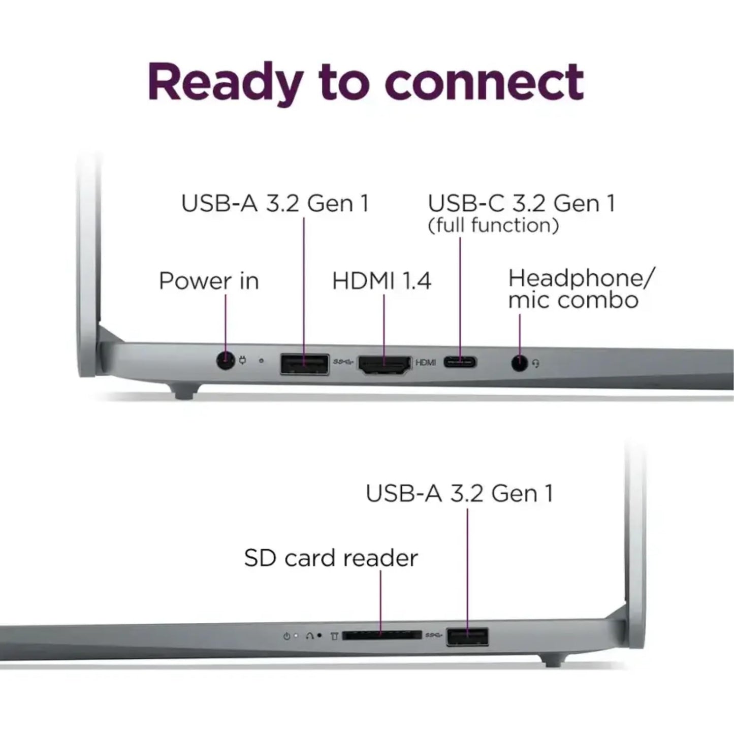 Lenovo IdeaPad Slim 3 with Backlit Keyboard • AMD AI-Enhanced Ryzen 5 (Outperforms Intel i7-1255U) • 16GB RAM • 512GB SSD • Type-C • Windows 11 Pro • Lifetime Office 365 for The Web • No Mouse