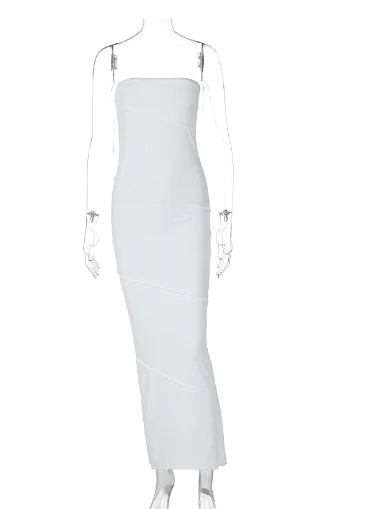 Women's Summer Knitted Fishtail Sheath Dress