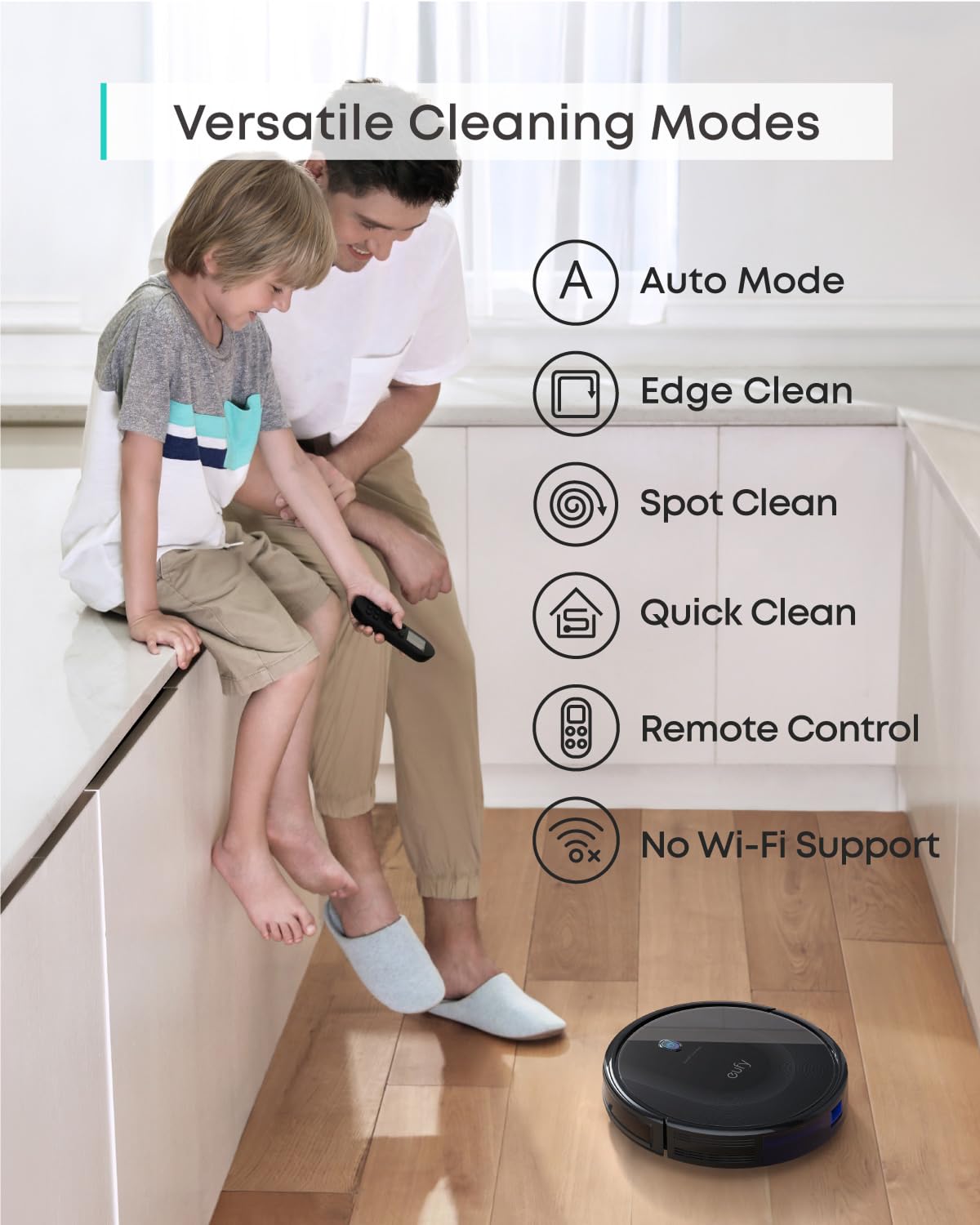 eufy Robot Vacuum Omni C20, Robot Vacuum and Mop Combo, Self Emptying, Auto Mop Washing and Auto Drying for Hands-Free Cleaning, 7000 Pa Powerful Suction, 3.35-Inch Design, All-in-One Station