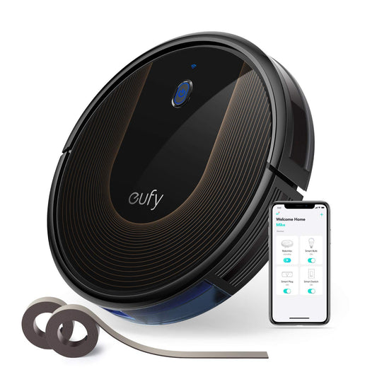 eufy Robot Vacuum Omni C20, Robot Vacuum and Mop Combo, Self Emptying, Auto Mop Washing and Auto Drying for Hands-Free Cleaning, 7000 Pa Powerful Suction, 3.35-Inch Design, All-in-One Station