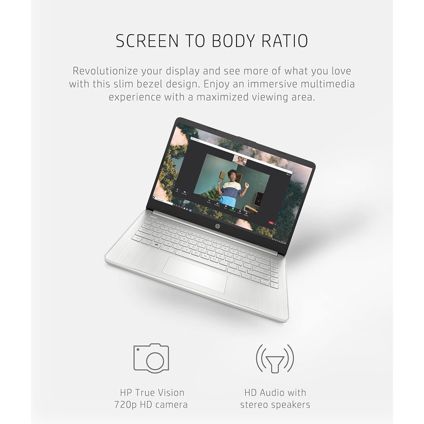 HP 16GB RAM Laptop with Free Microsoft 365 | 1.2TB Storage (256GB Hard Drive and 1TB Cloud) | Intel 4-Core | Windows 11 | Lightweight Design | Slim & Powerful | No Earbuds