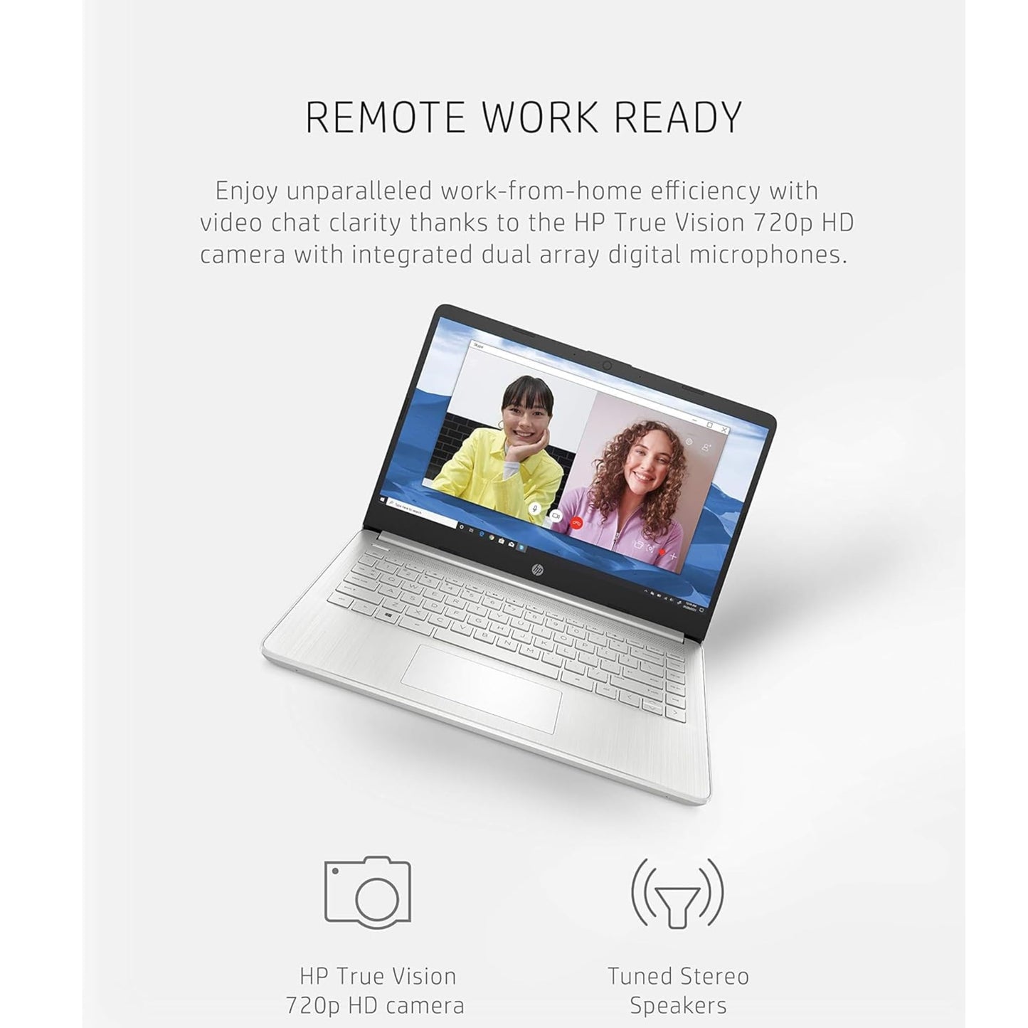HP 16GB RAM Laptop with Free Microsoft 365 | 1.2TB Storage (256GB Hard Drive and 1TB Cloud) | Intel 4-Core | Windows 11 | Lightweight Design | Slim & Powerful | No Earbuds