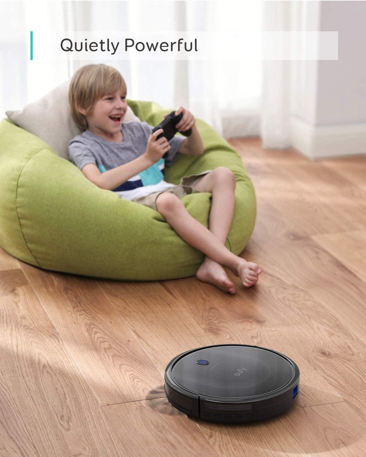 eufy Robot Vacuum Omni C20, Robot Vacuum and Mop Combo, Self Emptying, Auto Mop Washing and Auto Drying for Hands-Free Cleaning, 7000 Pa Powerful Suction, 3.35-Inch Design, All-in-One Station