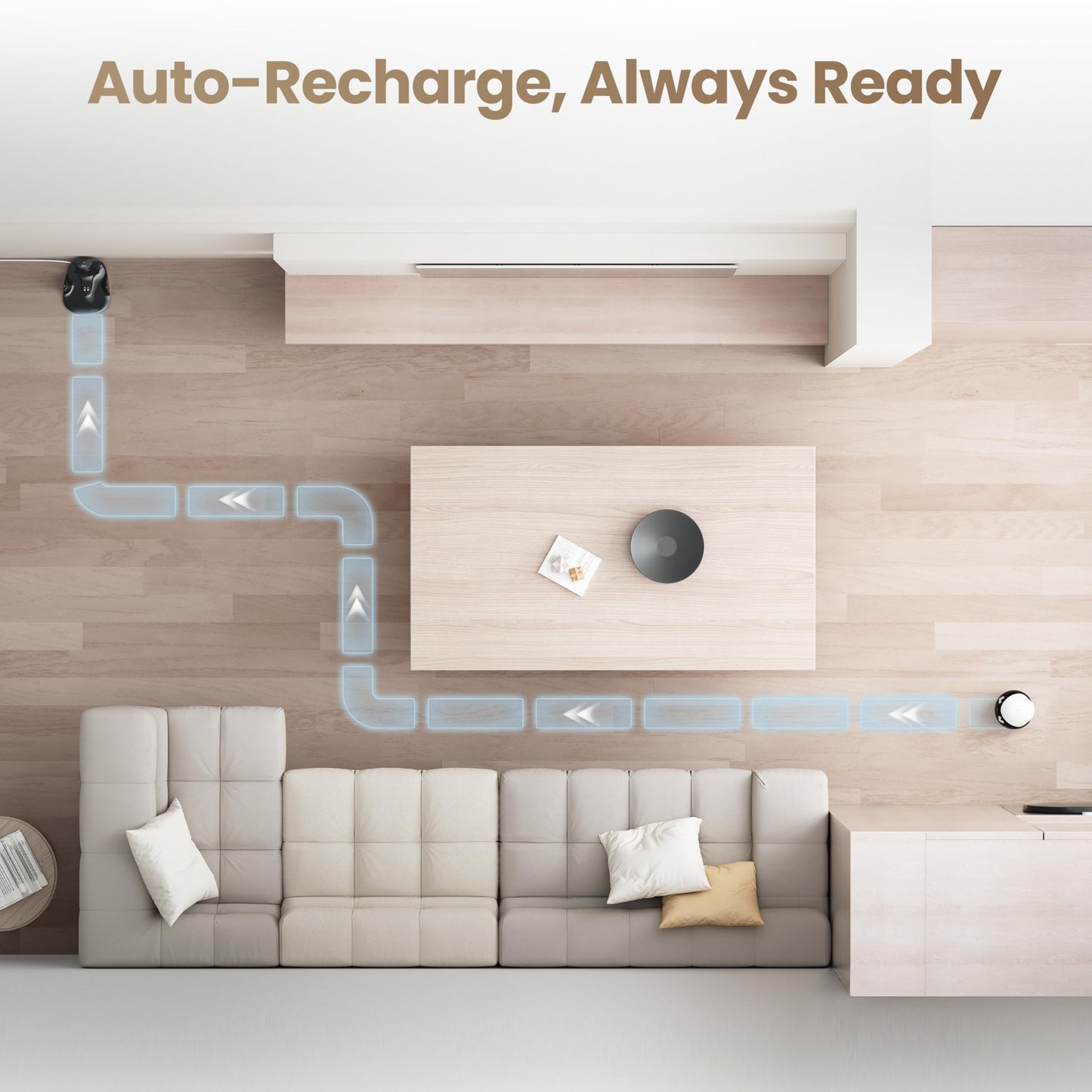 Indoor Security Camera Robot EBO Air 2: 2K Pet Camera, Movable Home Robot, Custom Facial Expression, Auto-Recharge, Battery-Operated, 2-Way Talk, Night Vision, 32GB Memory Card (Dove White)