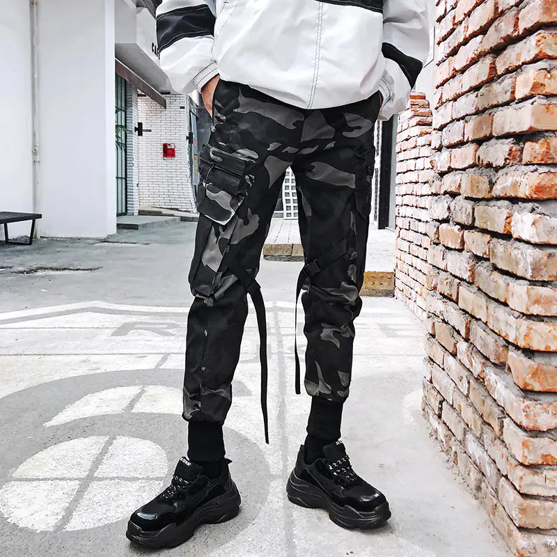 Men's Camouflage Joggers and Cargo Pants for Students