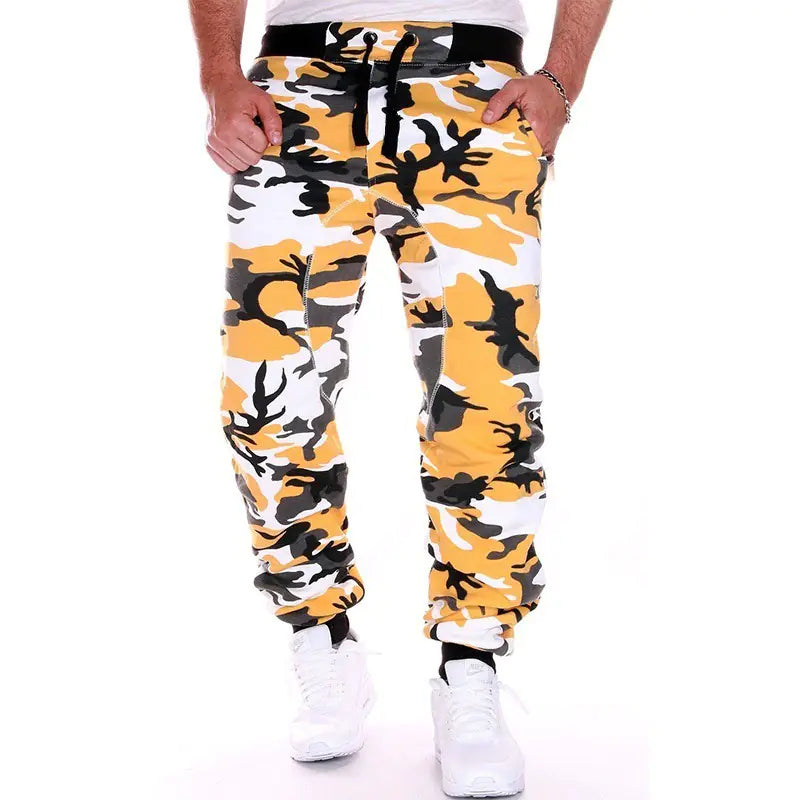 Utility Pants with Multi-Pockets and Cargo Design
