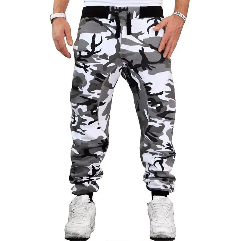 Utility Pants with Multi-Pockets and Cargo Design