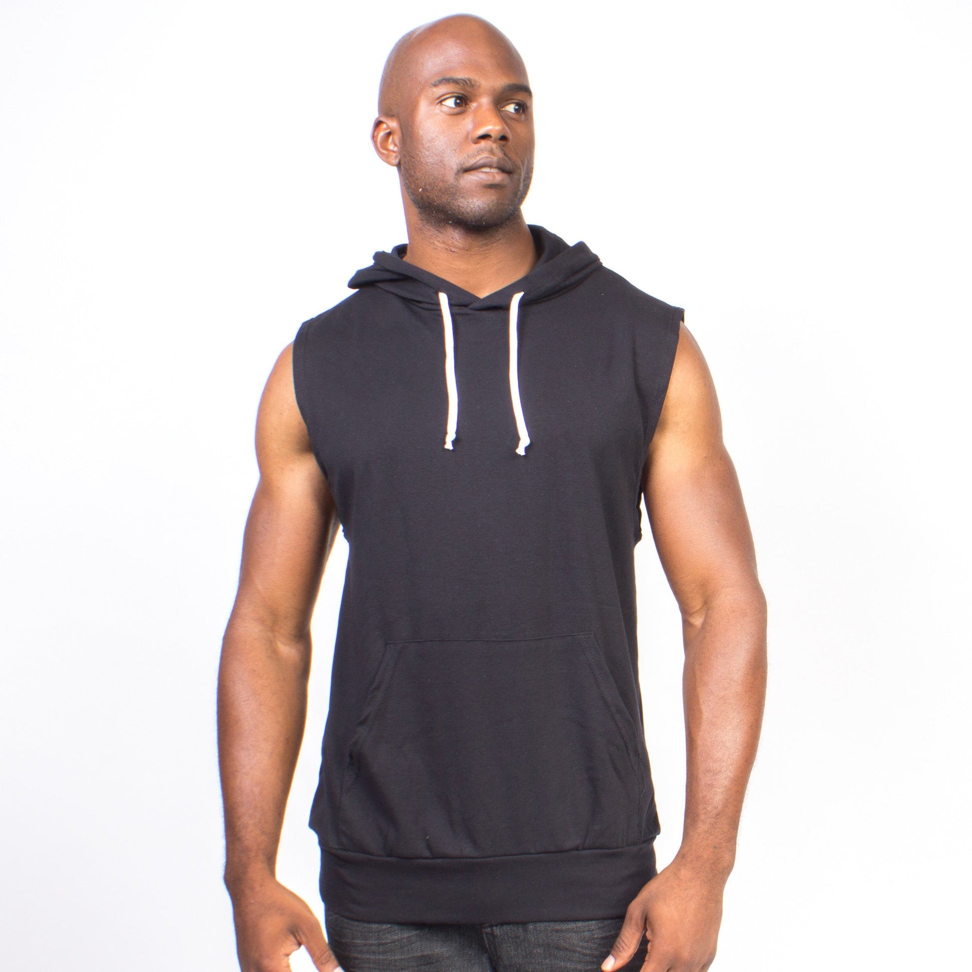 3006 - Unisex Sleeveless Lightweight Hoodie-2