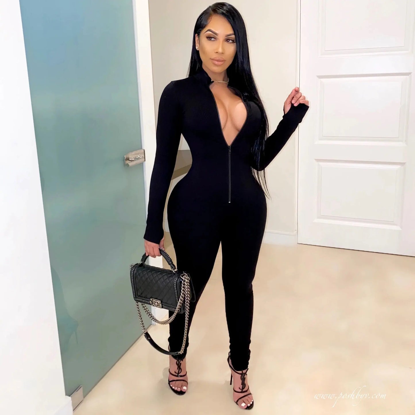 K9689 Summer Bodycon Jumpsuit for Women