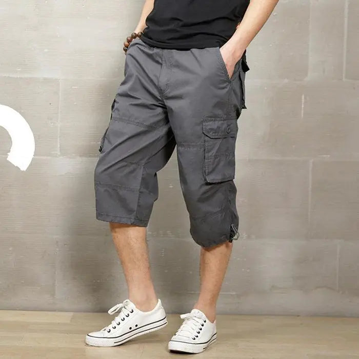 Cropped Trousers for Men's Workwear