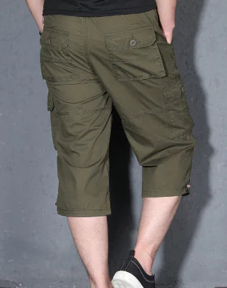 Cropped Trousers for Men's Workwear
