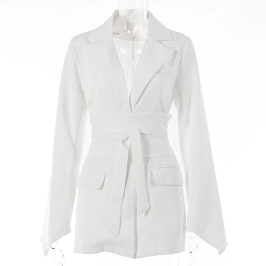 2022 Summer Women's Casual Suit with Long Sleeve Jacket