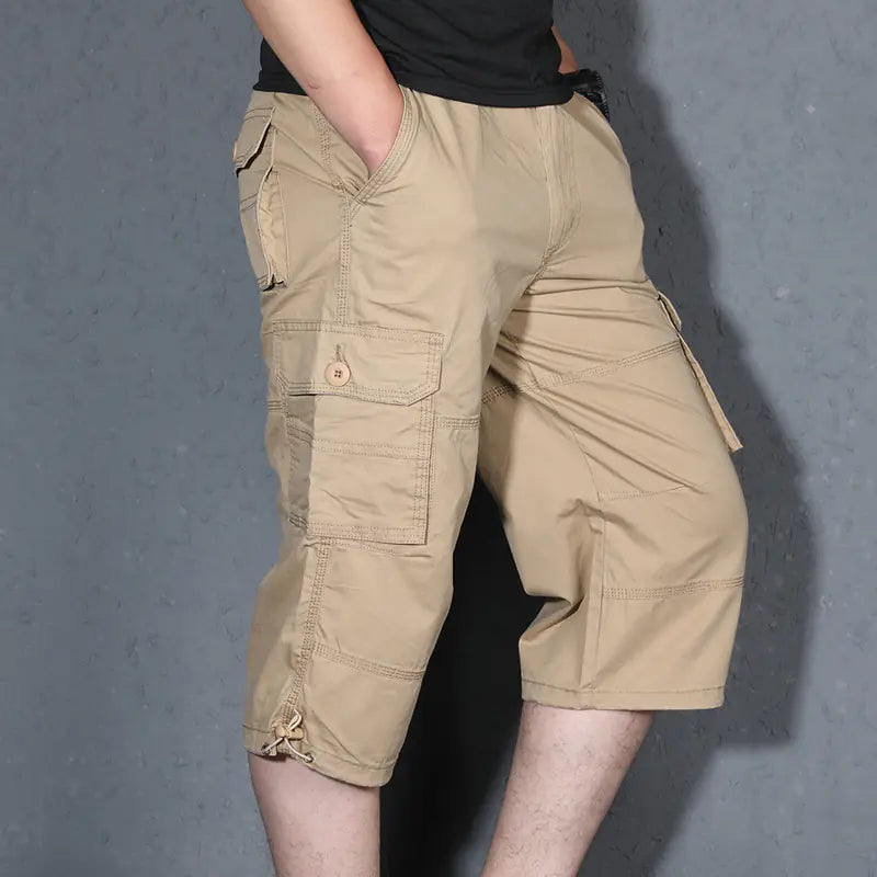 Cropped Trousers for Men's Workwear