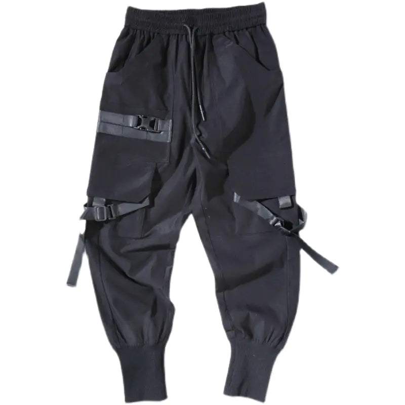 Trendy and Versatile Loose Multi-pocket Trousers