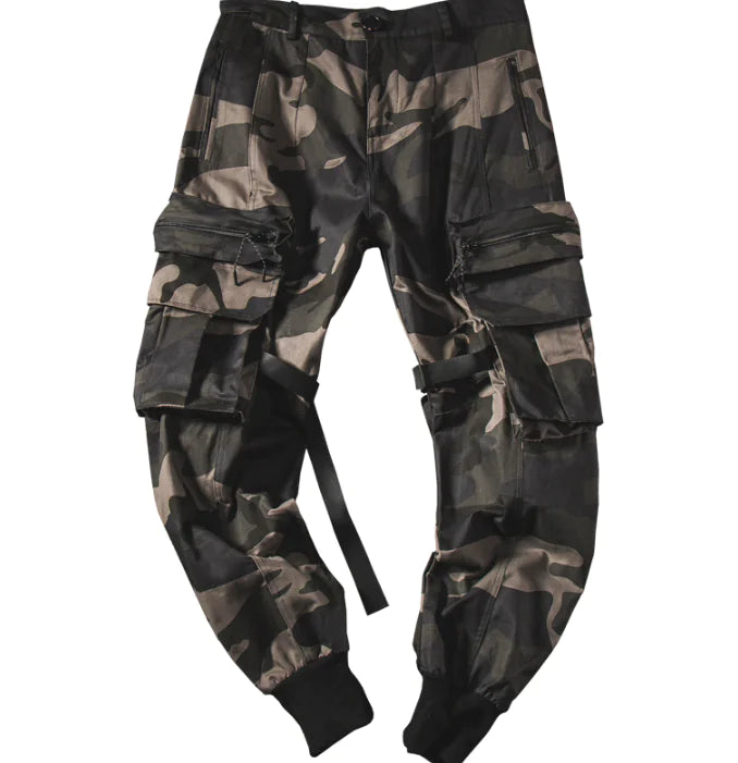 Men's Camouflage Joggers and Cargo Pants for Students