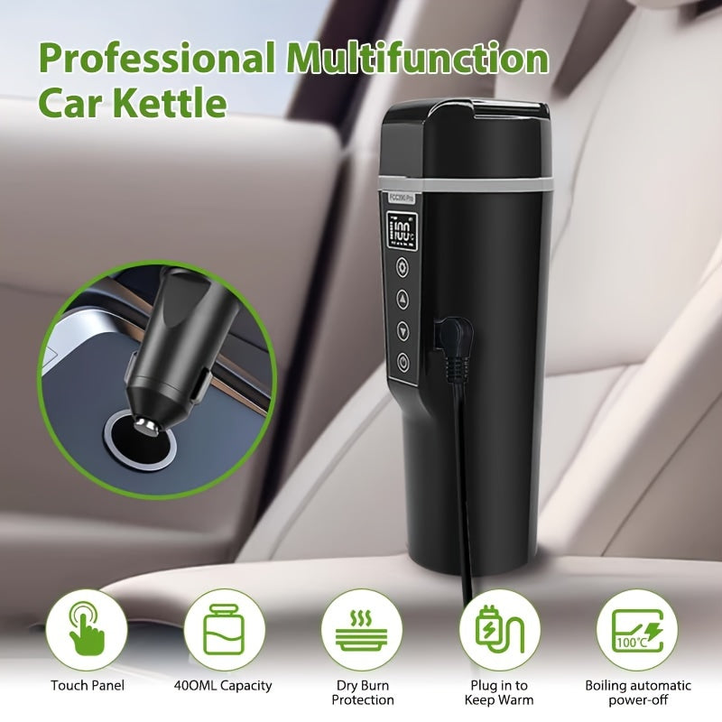 Portable Electric Car Stainless Steel Kettle-2