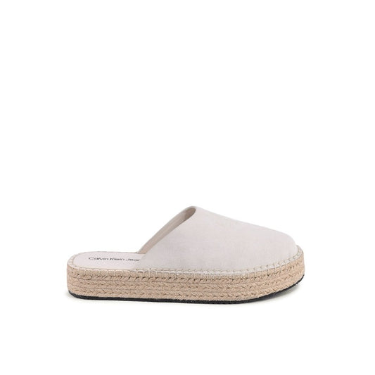 Calvin Klein - Calvin Klein Womens Espadrilles White YW0YW00986YBH