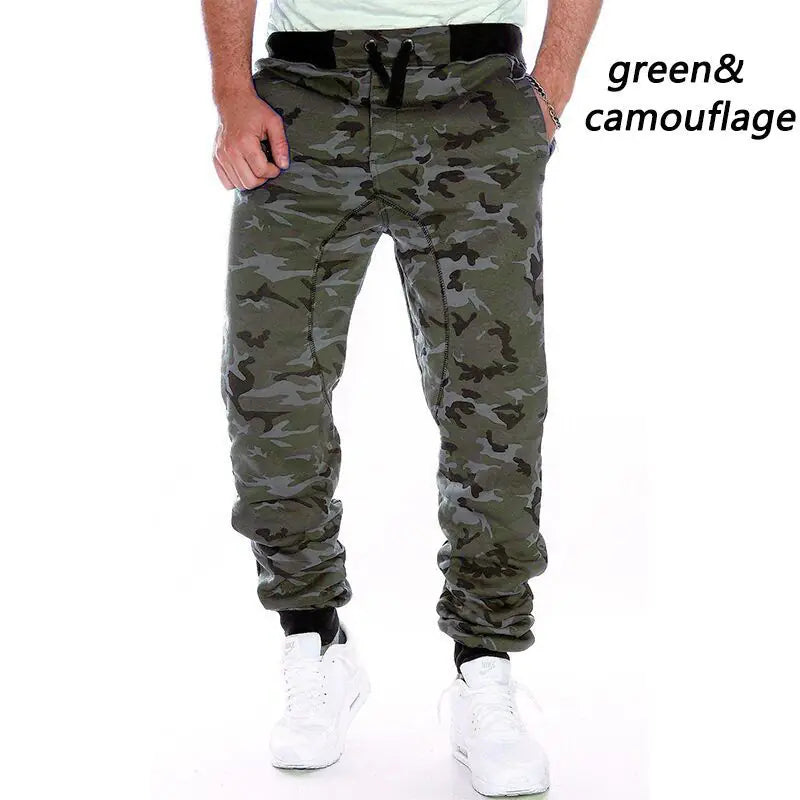 Utility Pants with Multi-Pockets and Cargo Design